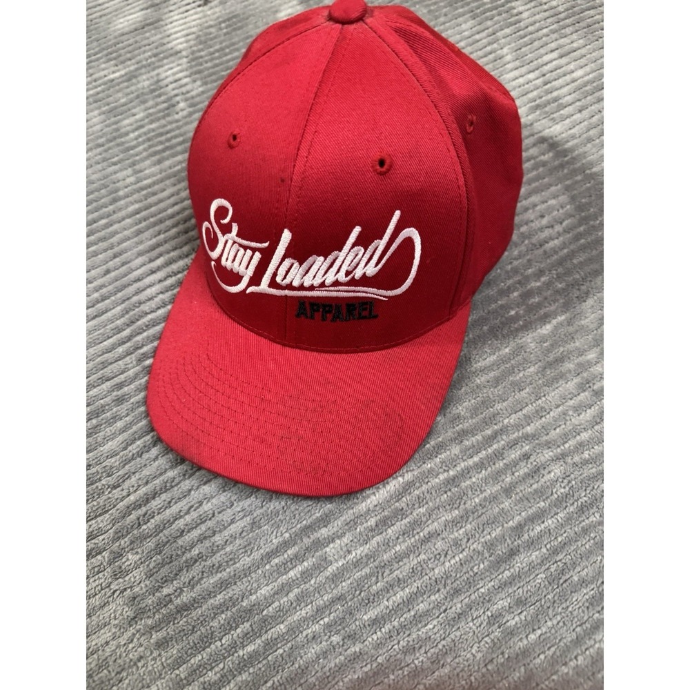 Stay Loaded Flexfit Hat L/XL Red Hat Trucker Apparel - Picture 3 of 8